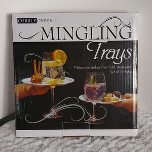 Cobble Creek Mingling Trays Set of 4